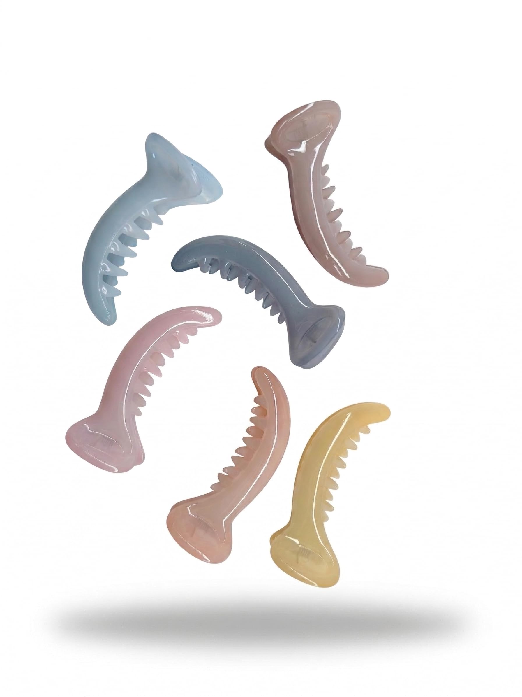Banana clip Mirchi Hair Clip for Womens & Girls | Non-Slip Claw Clip | Glossy Finish Hair Accessory | For Thick, Curly Long Hair | Stylish Daily Use | Zillion Hair Clip | (Pastel Color, 6)-image-32
