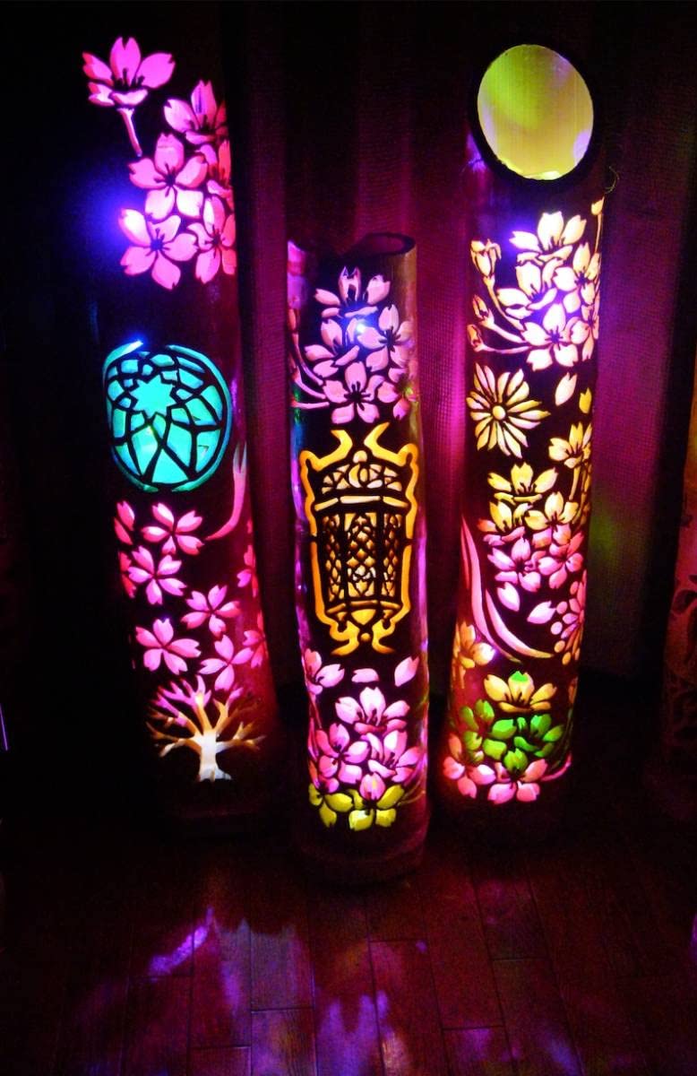 竹灯り 彩 〜めぐる季節〜 竹灯籠 孟宗竹