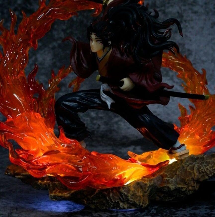 21cm 　黒死牟VS繼国 縁壱 鬼滅の刃 　フィギュア　PVC ガレージキット Amazon.co.jp: 鬼 滅 黒死牟 継国縁壱 フィギュア ガレージ