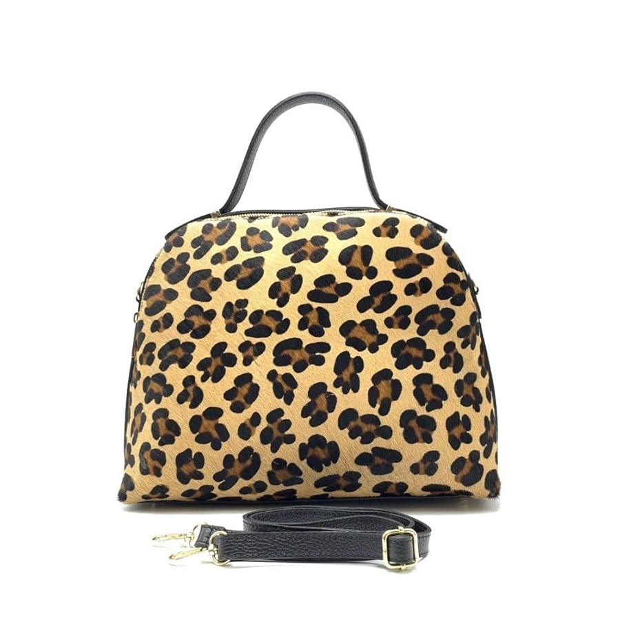 FrasiBags Borsa a Mano in Cavallino e Pelle Artigianale Made in Italy -  Borsa Donna Maculata, Borse in Pelle e Cavallino (Maculato) : Amazon.it:  Moda