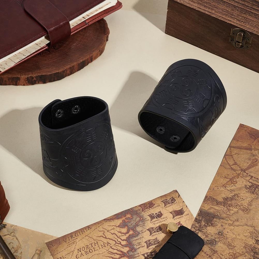 NBEADS Leather Arm Guard - Image 4