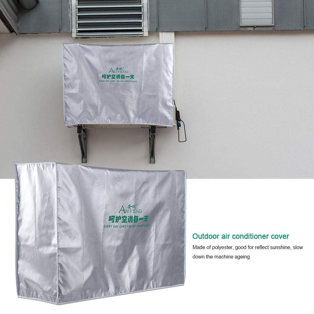 Klimaanlagen-Abdeckung Für Außengeräte - Wasserdichte Polyester-Abdeckung 80x26x57 Cm