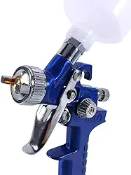 Hvlp Mini Pistola de Pintura a Ar Baixa Pressão 0.8mm Bico 100ml Pistola Jato Pintura Pneumática