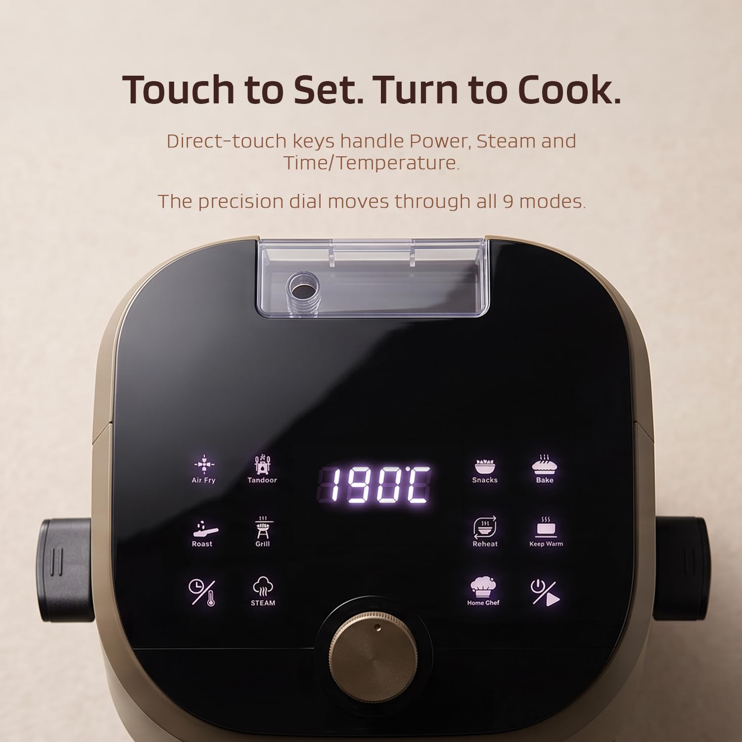 Nester Home Cook Air Fryer - 6.2L, 9 Preset Functions -8
