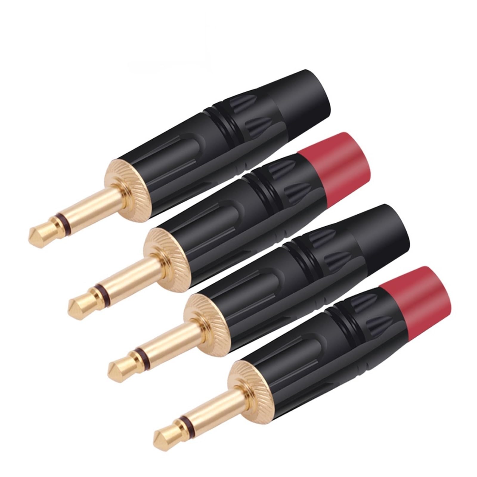 Jack 3.5 mm mono macho 2 polos conector de cable auriculares micrófono clavija de audio 10 uds