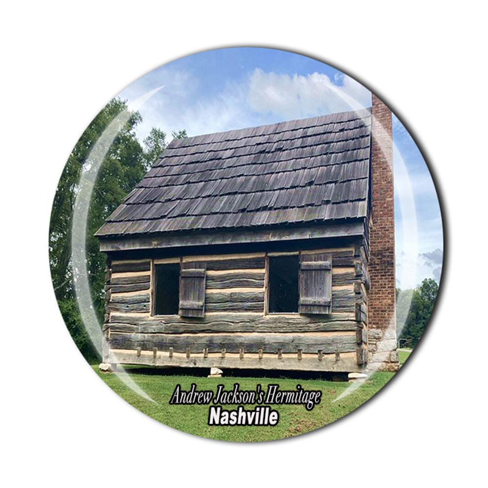MUYU Magnet Andrew Jackson's Hermitage Nashville USA Fridge Souvenir Gift ic Sticker