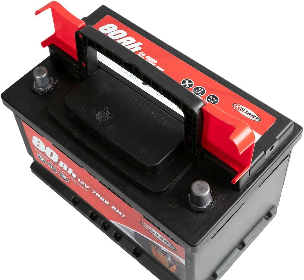 Start Batteria Auto 80AH 12V640A polo positivo destro cassetta L3