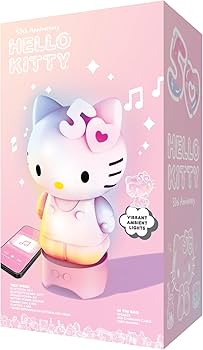 Amazon.com: Hello Kitty 50th Anniversary Bluetooth Glowing Speaker