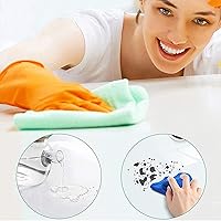 Vista 3 de Protector de mantel transparente, impermeable, transparente, para mesas transparentes, para mesas de mesa, para mesa de comedor