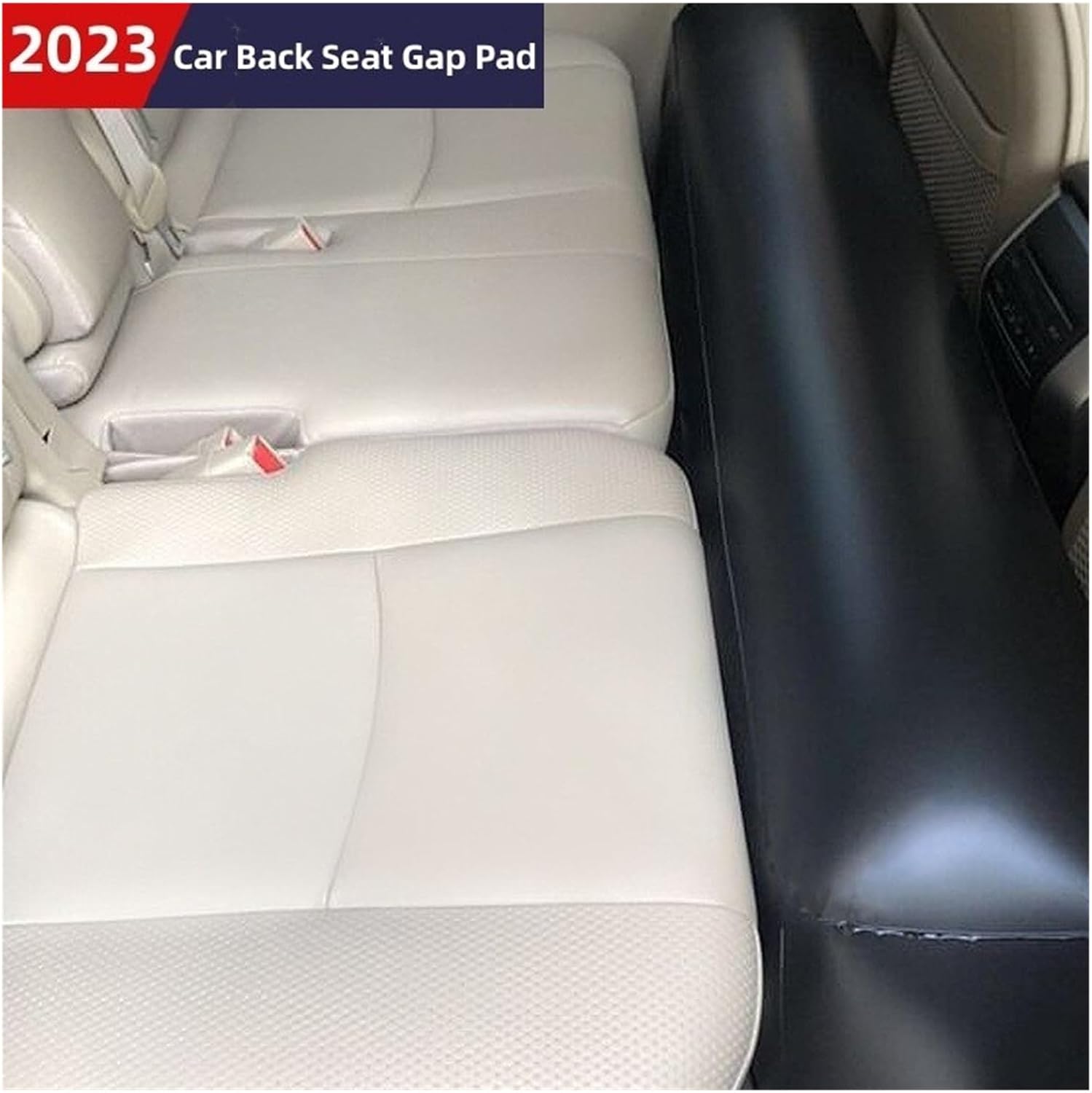 Car Air Bed Car Travel Inflatable Mattress Air Bed Back Fit for Seat Accessories Rear Clearance Pad Gap Padding Long Distance Camping Artifact Universal(Black)