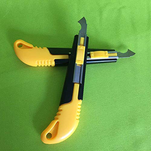 Rasikvar Acrylic Plastic Fiber Sheets Cutter Hook Knife Blade with 2