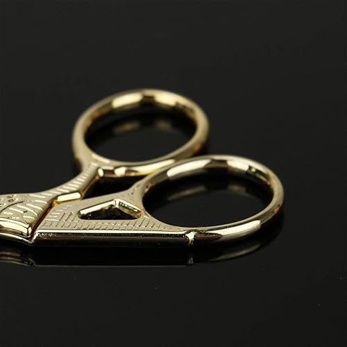 Miniatura 3 de AQUEENLY Tijeras de bordado tijeras afiladas de acero inoxidable para costura artesanal trabajo de arte roscado costura herramientas de bricolaje