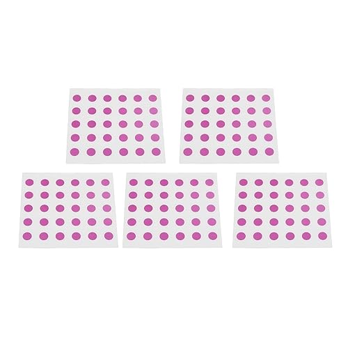 Miniatura 5 de Adhesivos de detección que cambian de color para actividades al aire libre, 150 unidades (morado)