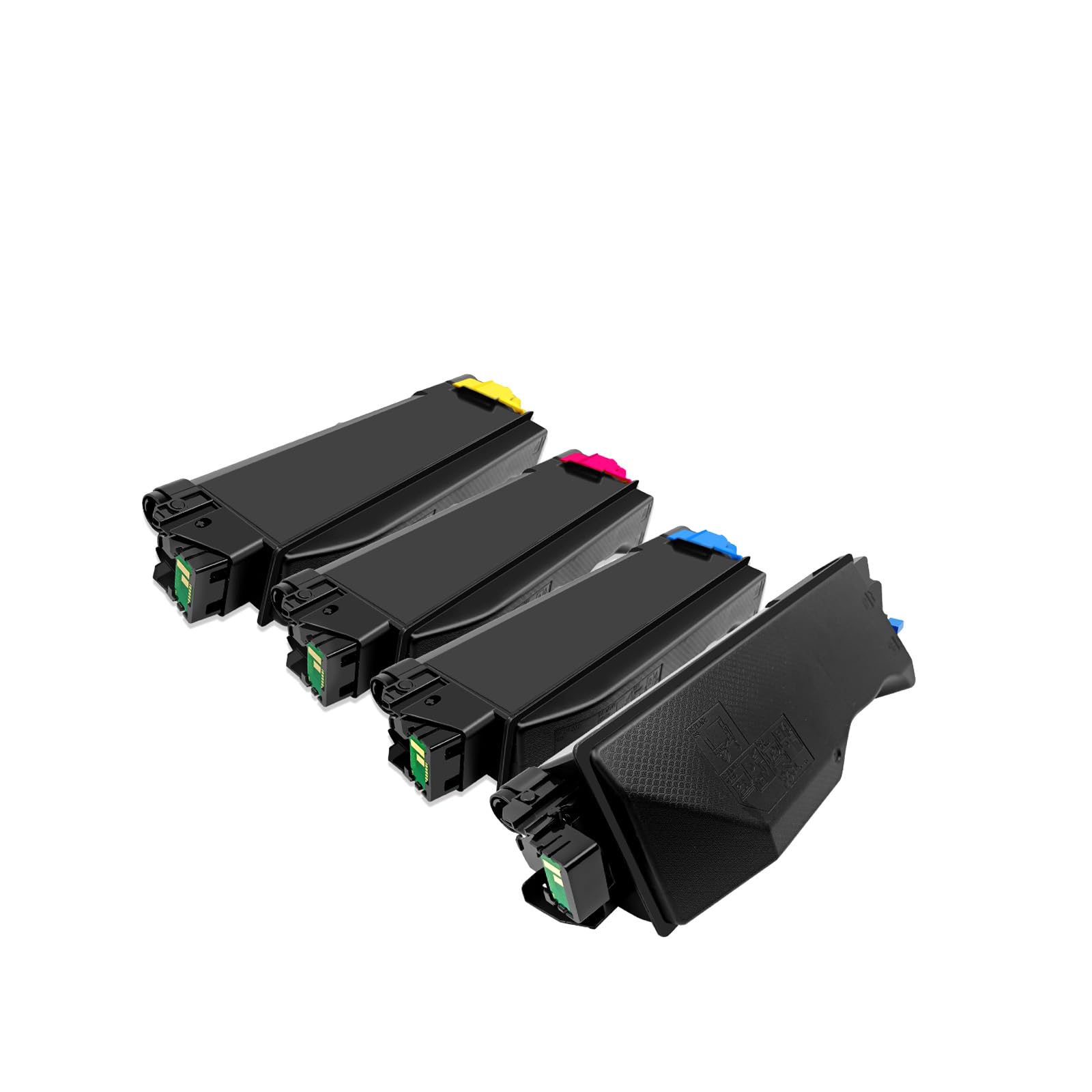 4 opakowania kompatybilnych tonerów TK5270 TK-5270 do Kyocera Ecosys P6230cdn M6230cidn M6630cidn M6230cidn M6230cidnt drukarki 12000 stron do TK5270K 600 stron 5270M TK5270Y