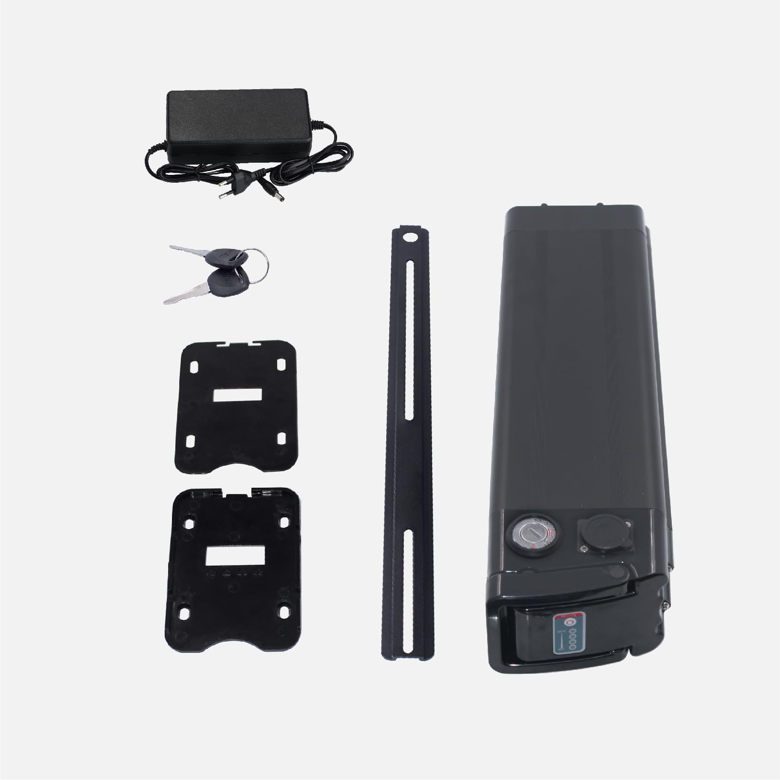 Batteria per bicicletta elettrica Pedelec Pesce d'argento 36 V 12 Ah per MiFa Rex Aldi Bike, adatta per Phylion/XH370-10J, ZL1010101 0-F, adatta per motori da 36 V