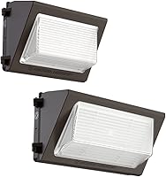 Vista 9 de Lithonia Lighting Luminaria LED de Pared para Exteriores de 13", CCT Seleccionable de 3 Vías 3000K/4000K/5000K, Lúmenes Ajustables, Fotocélula