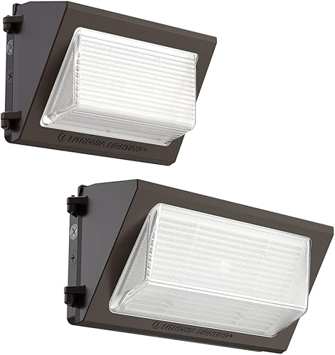 Miniatura 9 de Lithonia Lighting Paquete de luz LED de pared de 13 pulgadas, CCT seleccionable de 3 vías 3000K4000K5000K, lúmenes ajustables, fotocélula del