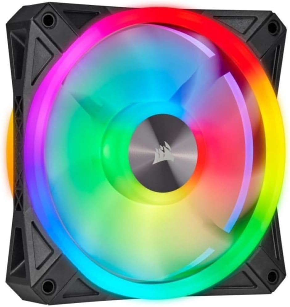 Corsair Ql120 RGB, 120mm RGB LED Fan, Single Pack - View 1