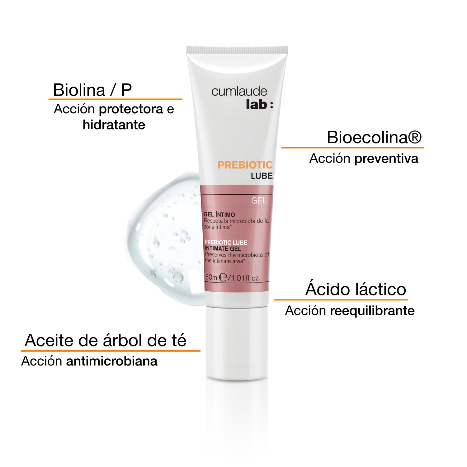 PREBIOTIC LUBE gel intime 30 ml