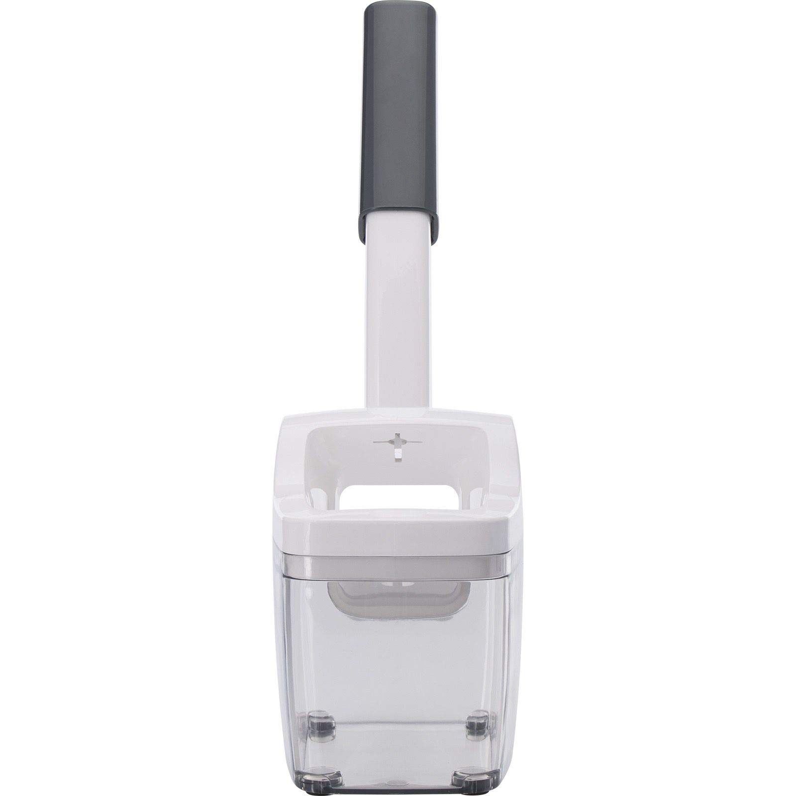Westmark Denocciolatore per prugne e susine con contenitore, Altezza: 33,7 cm, Acciaio inox/Plastica, Steinfix, 40252260