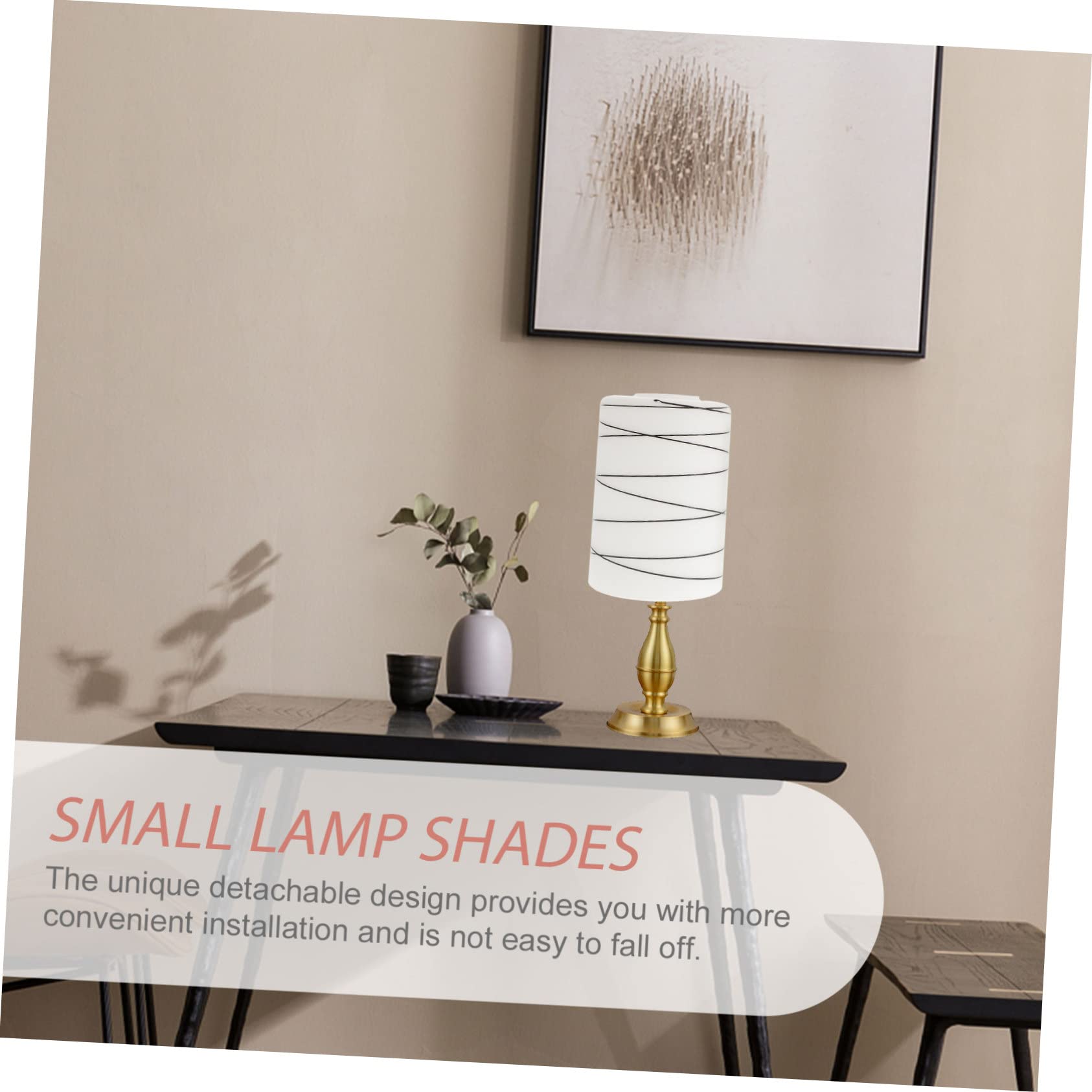 SHINEOFI 2 szt Nowoczesne Szklane Klosze Walcowe Do Opraw Osłony Lamp Wiszących i Kinkietów Transparentne Klosze Do Żyrandoli Łatwy Montaż Eleganckie Akcesoria Oświetleniowe