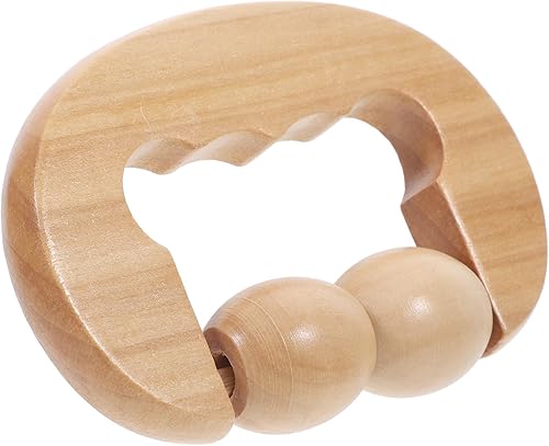 Miniatura 3 de Pcs Relajante Rodillo Masajeador de Madera para Espalda Cuello Piernas Brazos Cara Herramienta de Alivio Portátil