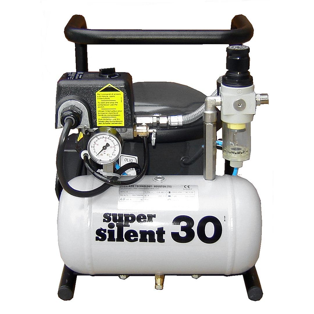 Silentaire Super Silent 30-TC Silent Running Airbrush Compressor