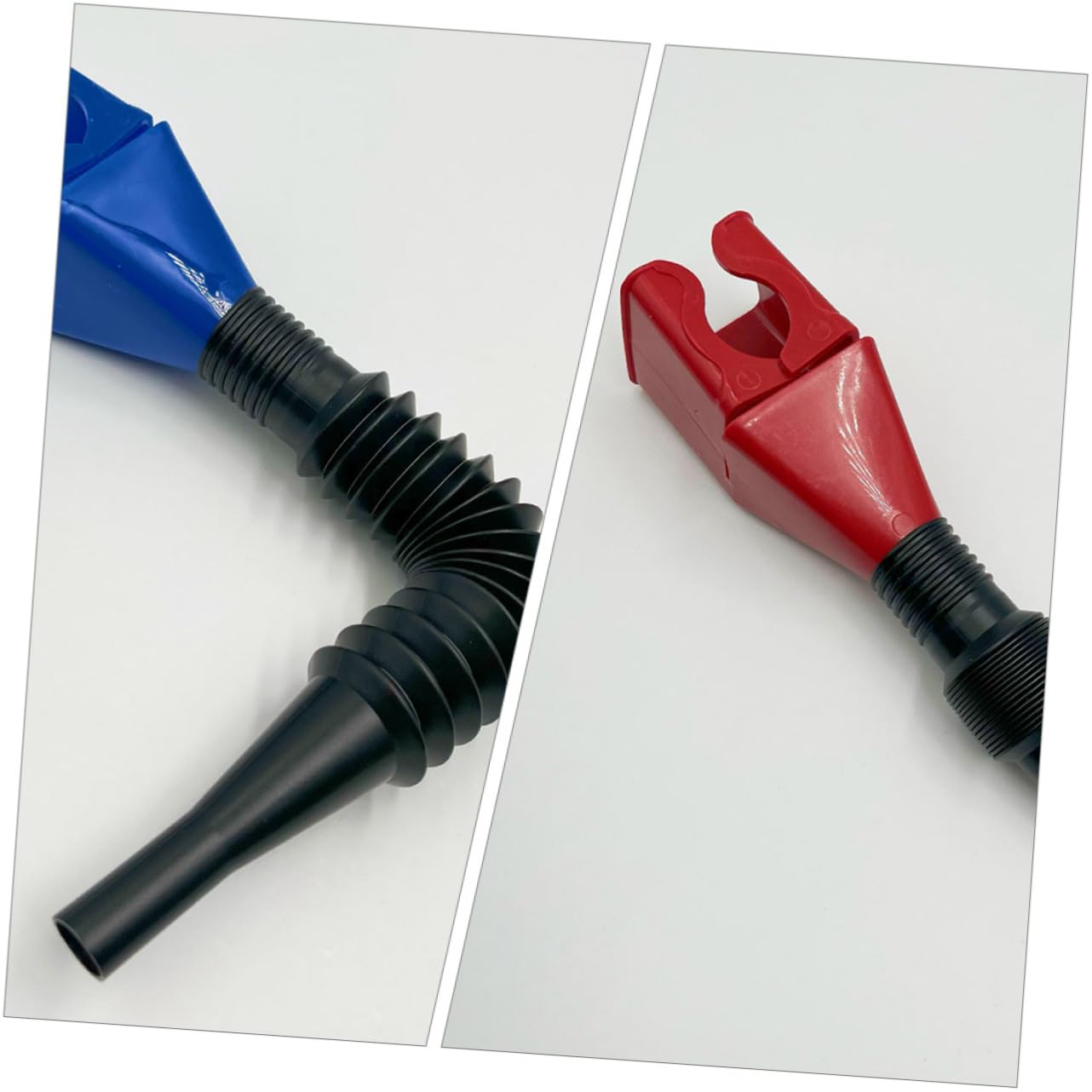 Alipis 10Pcs Flexible Automotive Oil Funnels Kit Portable Clamp Design for Hands Filling Spout for Cars and Motorcycles Coolant Funnel for Easy Refueling