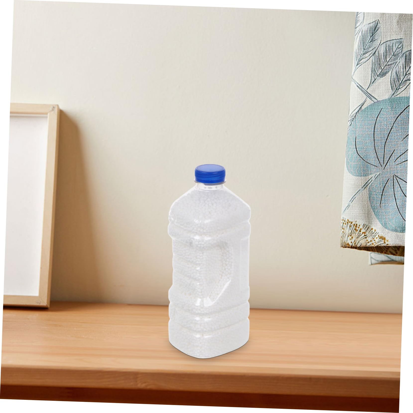 OUNONA 2 Pezzi Particelle di deumidificazione assorbitore d'acqua ricarica degli assorbitori di umidità rimozione dell'umidità per la casa assorbitore di odori per la casa plastica bianca