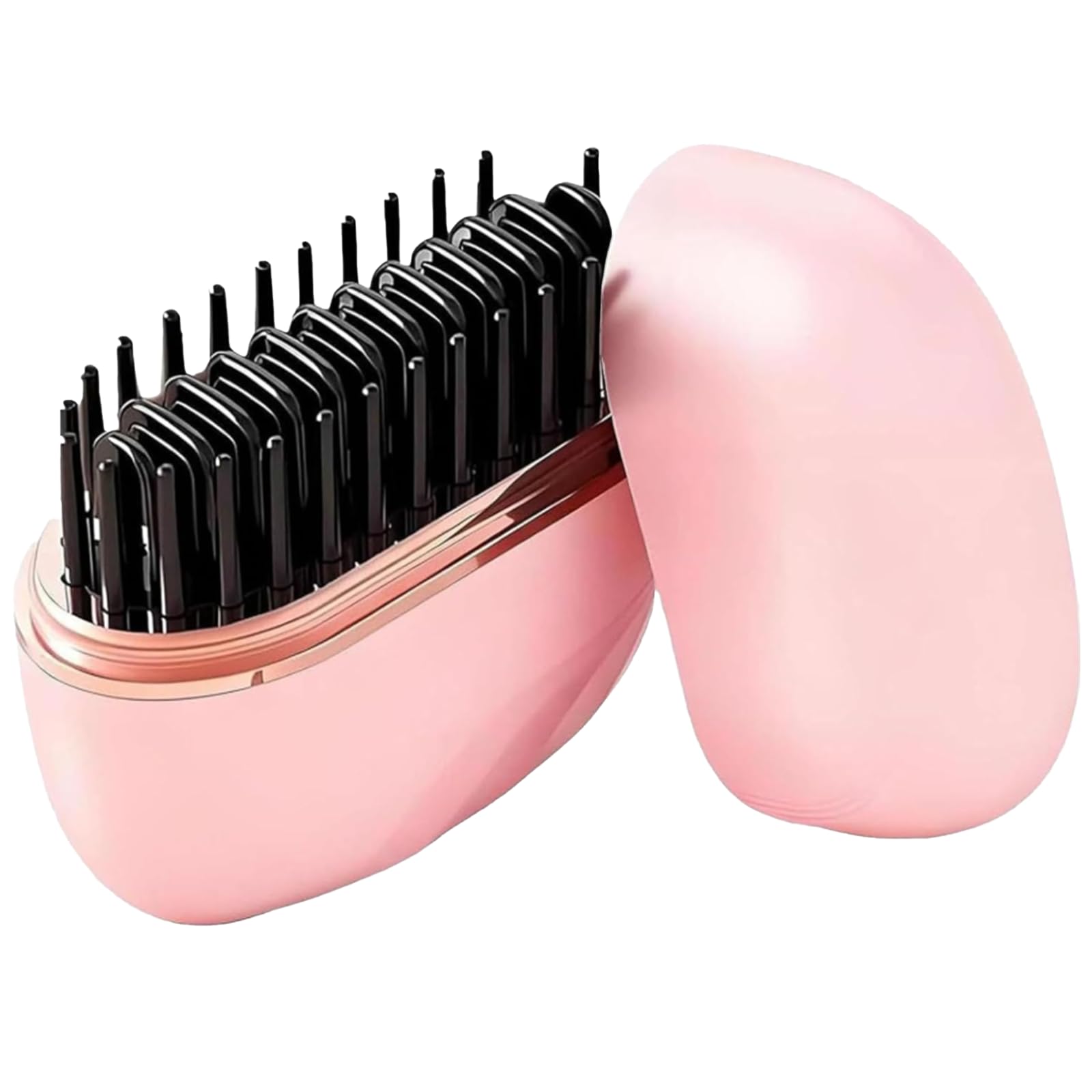 Mini Hair Straightener Portable Straight Hair Comb Mini 2 in 1 Cordless Hair
