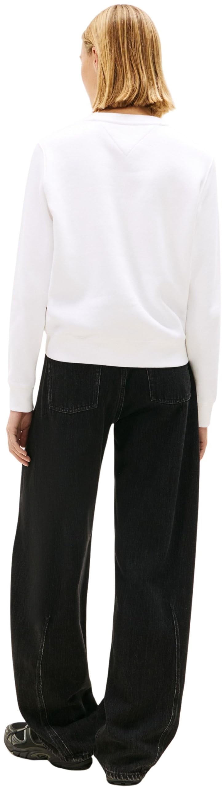 Tommy Jeans Jersey Mujer Crew Neck con Cuello Redondo
