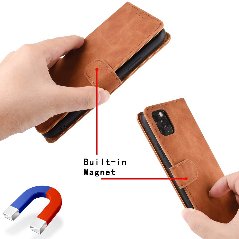 Cover Oppo Reno 4 PRO 5G, Flip Cover a Libro in PU Pelle