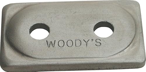 Woodys Placas de soporte para excavadoras Doble Alumbre. 516" 12Pk ADD2-3775