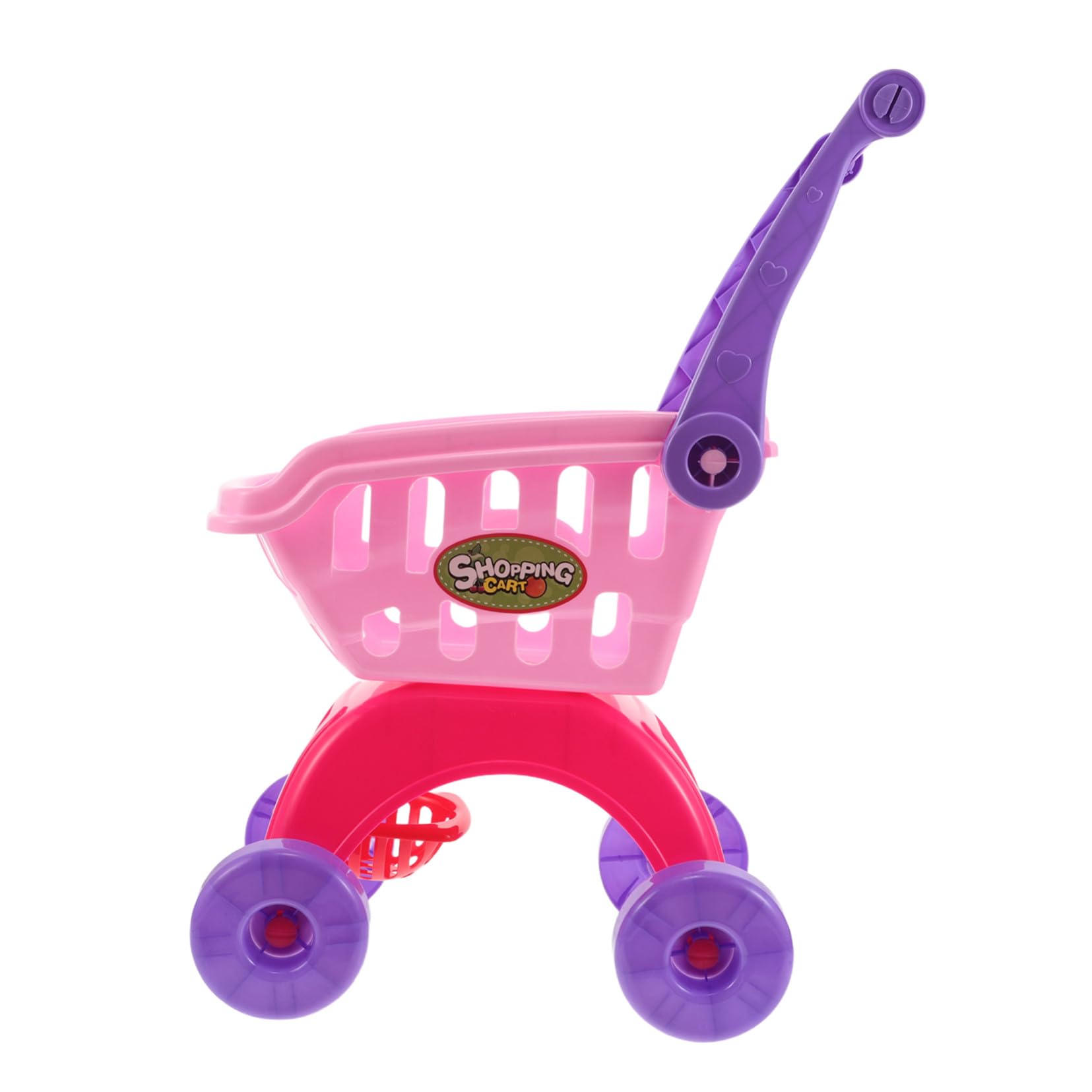 Yardwe Carrello della Spesa per Ragazzo Ragazza Mini Giocattolo di Simulazione del Supermercato da Gioco Accessori per Carrello di Giocattoli di Frutta per Ragazzo Ragazza Giocattolo