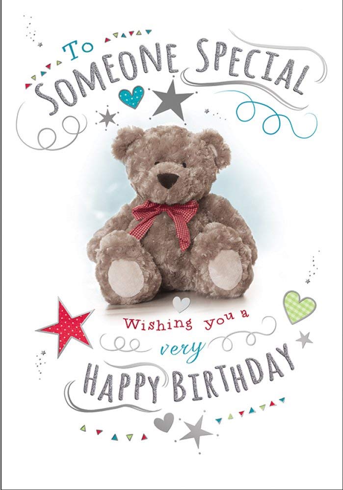 Piccadilly Greetings Traditional Birthday Card Someone Special - 9 x 6 inches