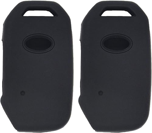 WEIBISS 2 unidades de silicona suave llavero remoto cubierta cubierta cubierta protectora titular chaqueta para 2019 2020 2021 Kia Telluride Seltos