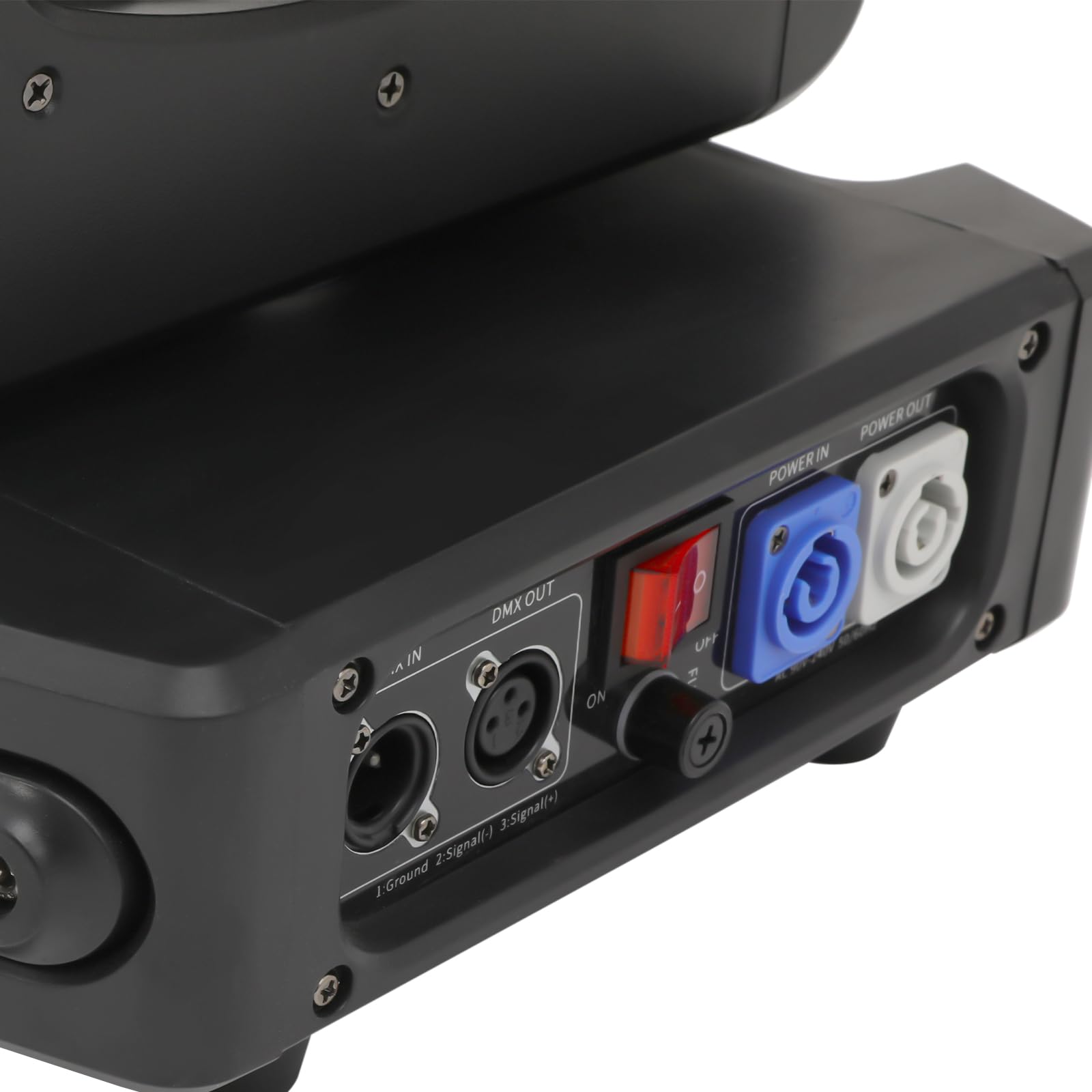 295W Moving Head Beam Light RGBW LED DMX512 - Foco de escenario con 5 efectos de luz para discoteca, fiesta, boda, baile