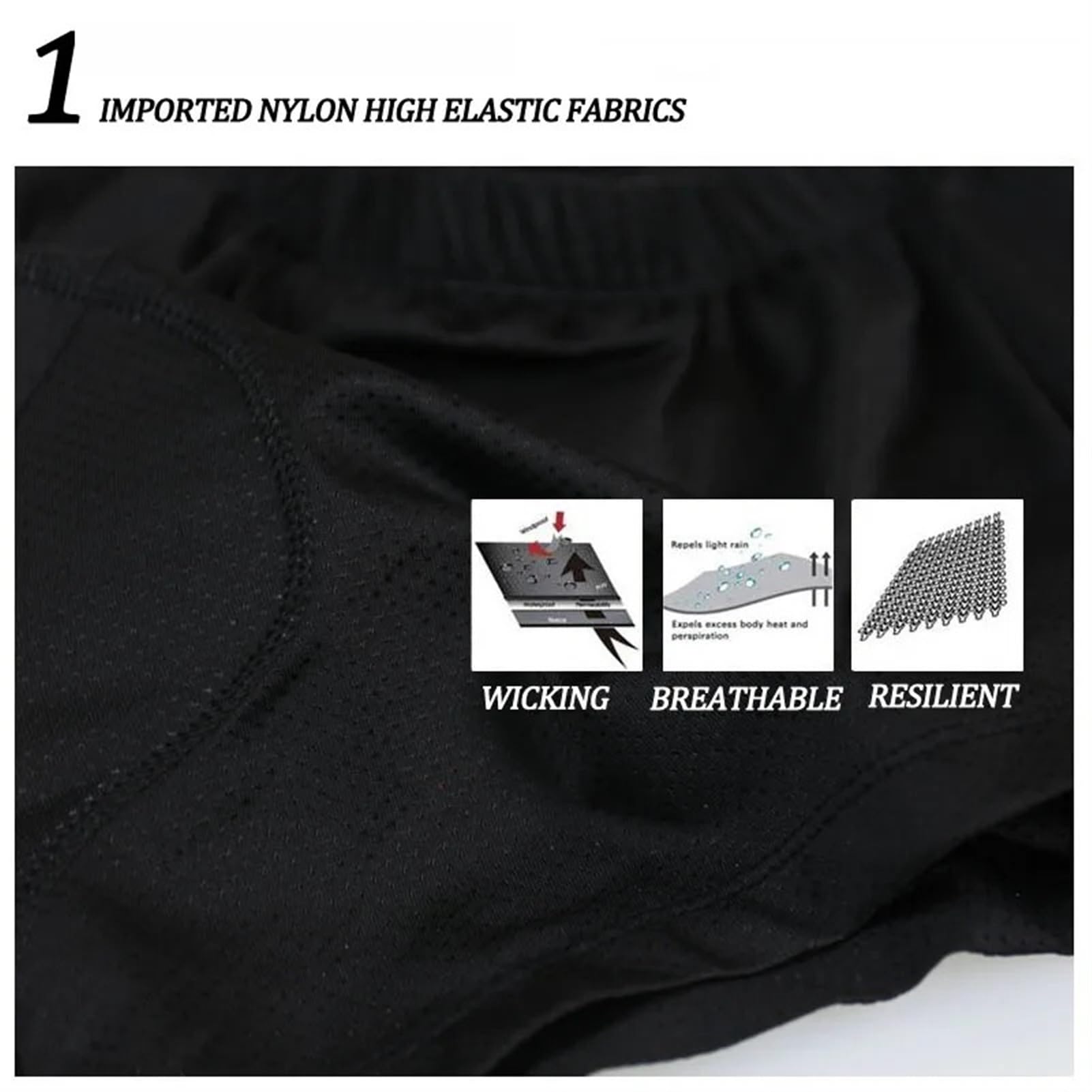 Culotte Ciclismo Hombre Pantalones Cortos de Ciclismo de Malla Transpirable a Prueba de Golpes, Ropa Interior de Ciclismo con Almohadilla de Gel Engrosada 5D Pro Ropa Ciclismo Hombre(3XL)