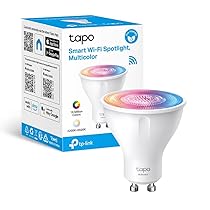 Tapo L630 Lampadina WiFi Intelligente LED Smart GU10, RGBW Multicolore, 16 Milioni di Colori, Amazon Alexa, Google Assistant, 350 Lumen, 3.5W, Risparmio Energetico, Controllo Remoto
