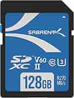 SDカード V60 256GB sdxc sabrent UHS-IIメモリー Rocket V60 SD UHS-II Memory Card - Sabrent