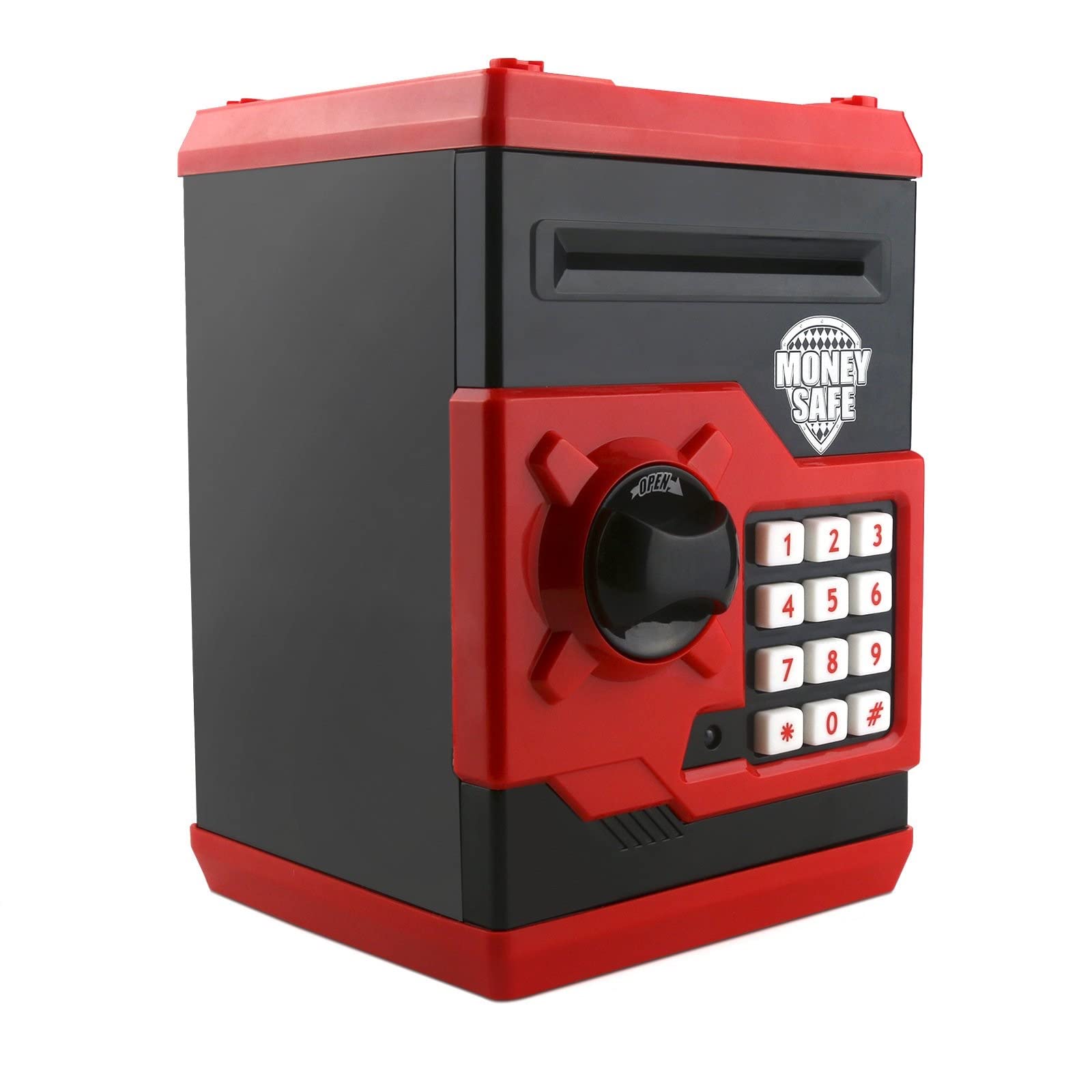 Red) - Jhua Cartoon Piggy Bank Password 