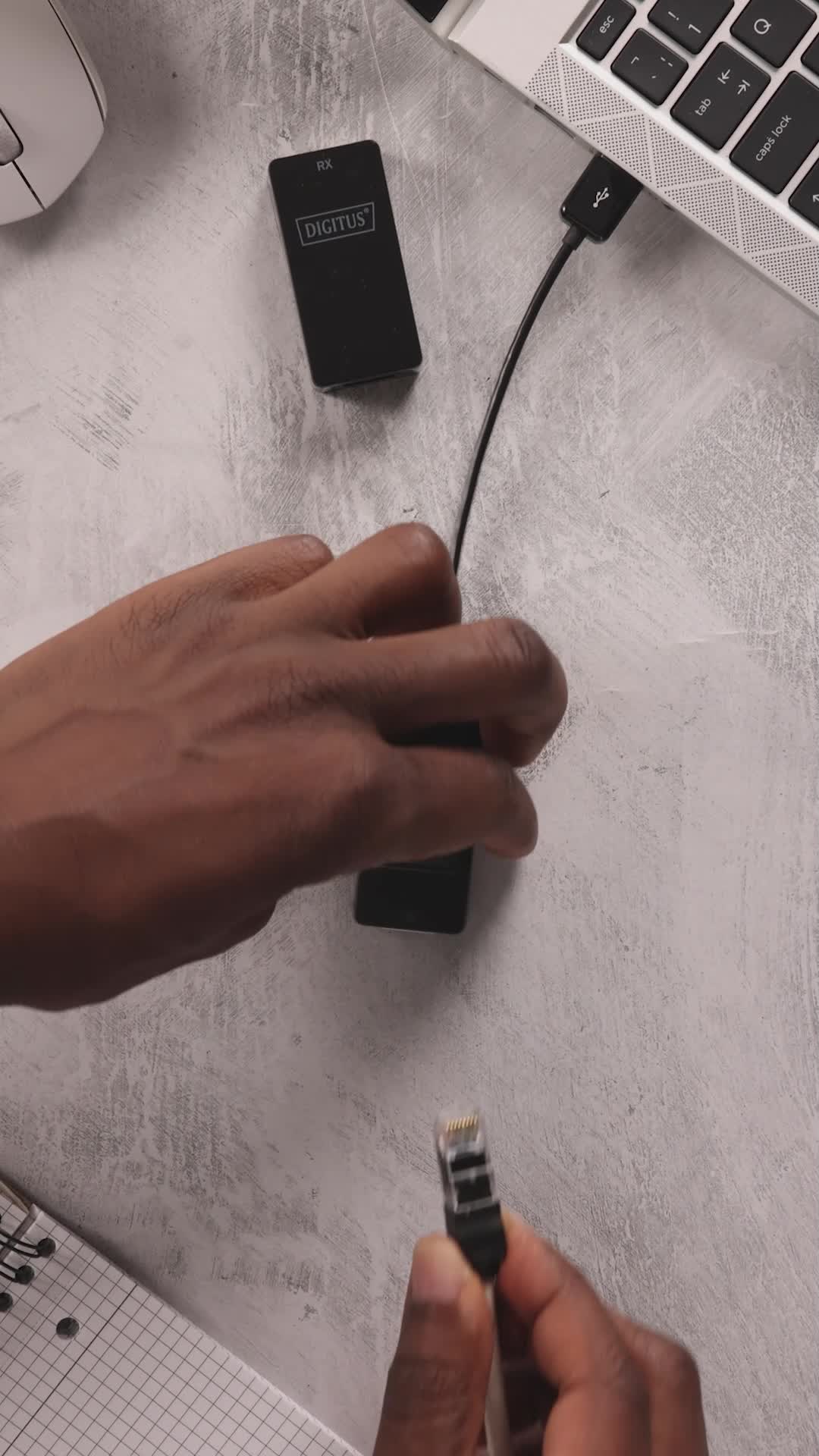 Alta qualità ON / OFF Condivisione Interruttore Mini 7 porte USB 2.0 ad alta velocità mozzo nero per il computer portatile pe