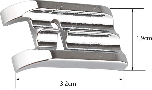 New Universal Metal Heavy Duty Double Welting Piping Sewing Machine Cording Presser Foot Compatible for All Low Shank Snap-On Domestic Sewing Machine Singer Brother Janome Toyota Austin and more