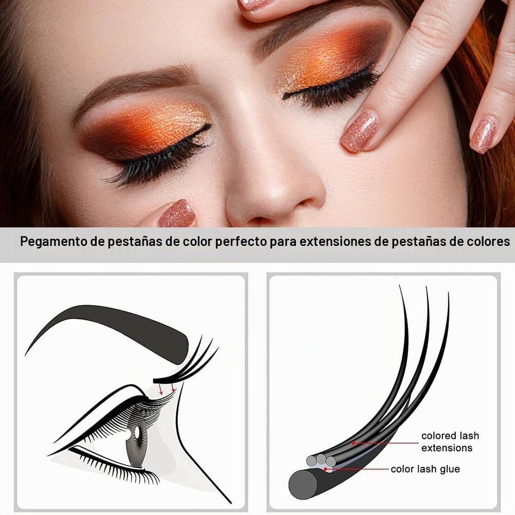 i_Beauty IB Expert - Pegamento para pestañas (5 ml, tiempo de secado, 1-2 segundos, 5 gramos)