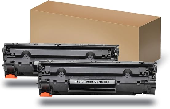 i in uyumlu yedek-toner kartu u HP CB435 A 35 A 285 A 85 A Canon CRG 312 712 912 toner Siyah ile kullan m i in HP LaserJet P1005 P1006 Pro P1100 P1102 P1102 W M1132 M1212NF Canon 2er-Pack Siyah