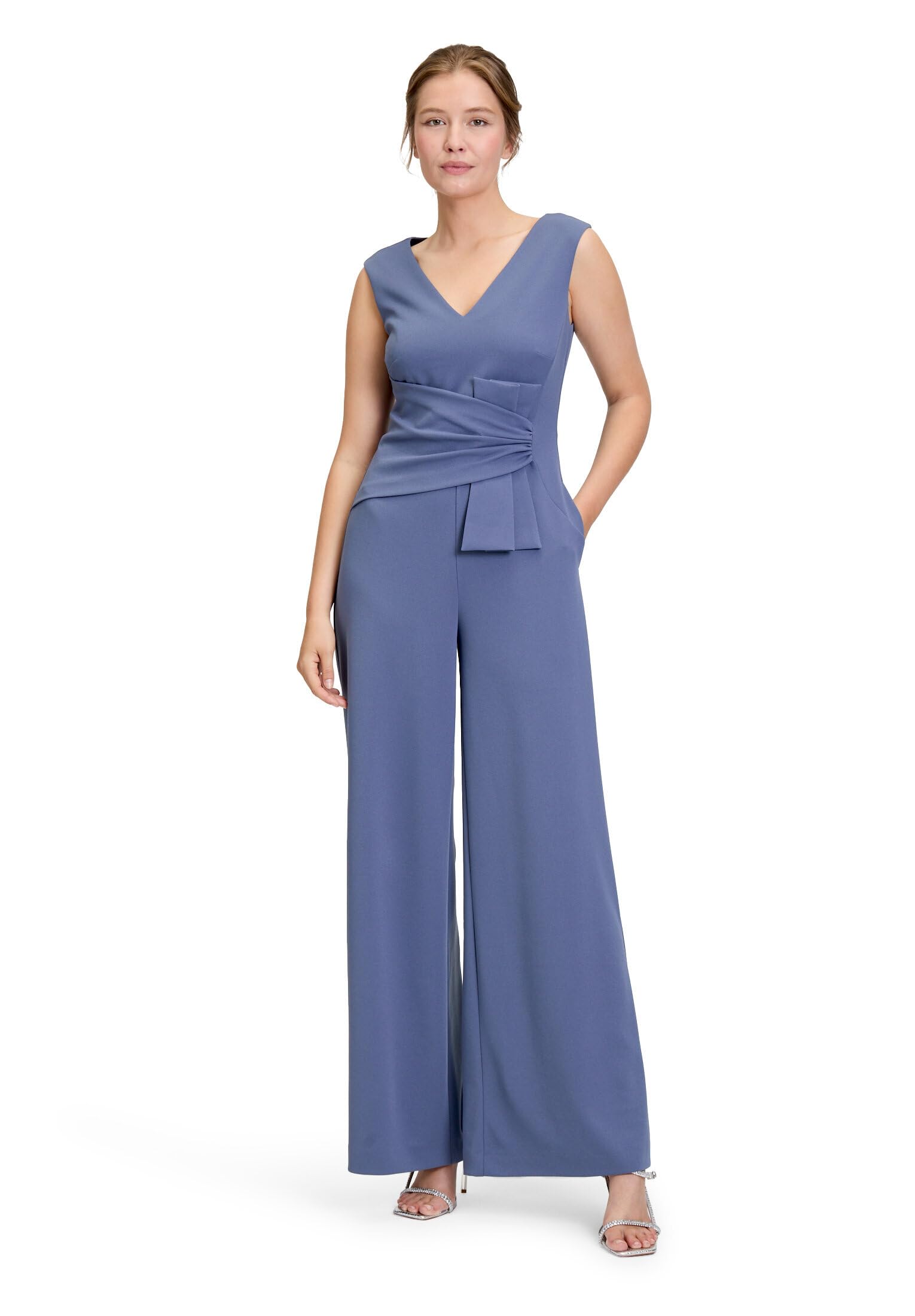 Vera Mont Damen Jumpsuit mit weitem Bein