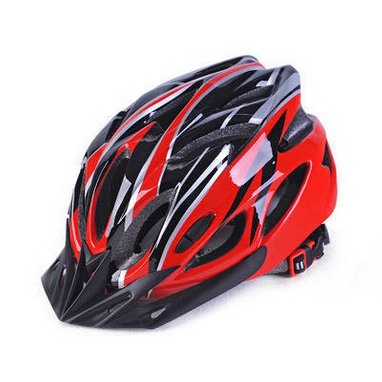 AOOPOO Children's Bicycle Helmet, Kids Helmet Childrens Sports Bike Skateboard Scooter Cycle Boys Girls Skating Ventilation (Red & black)