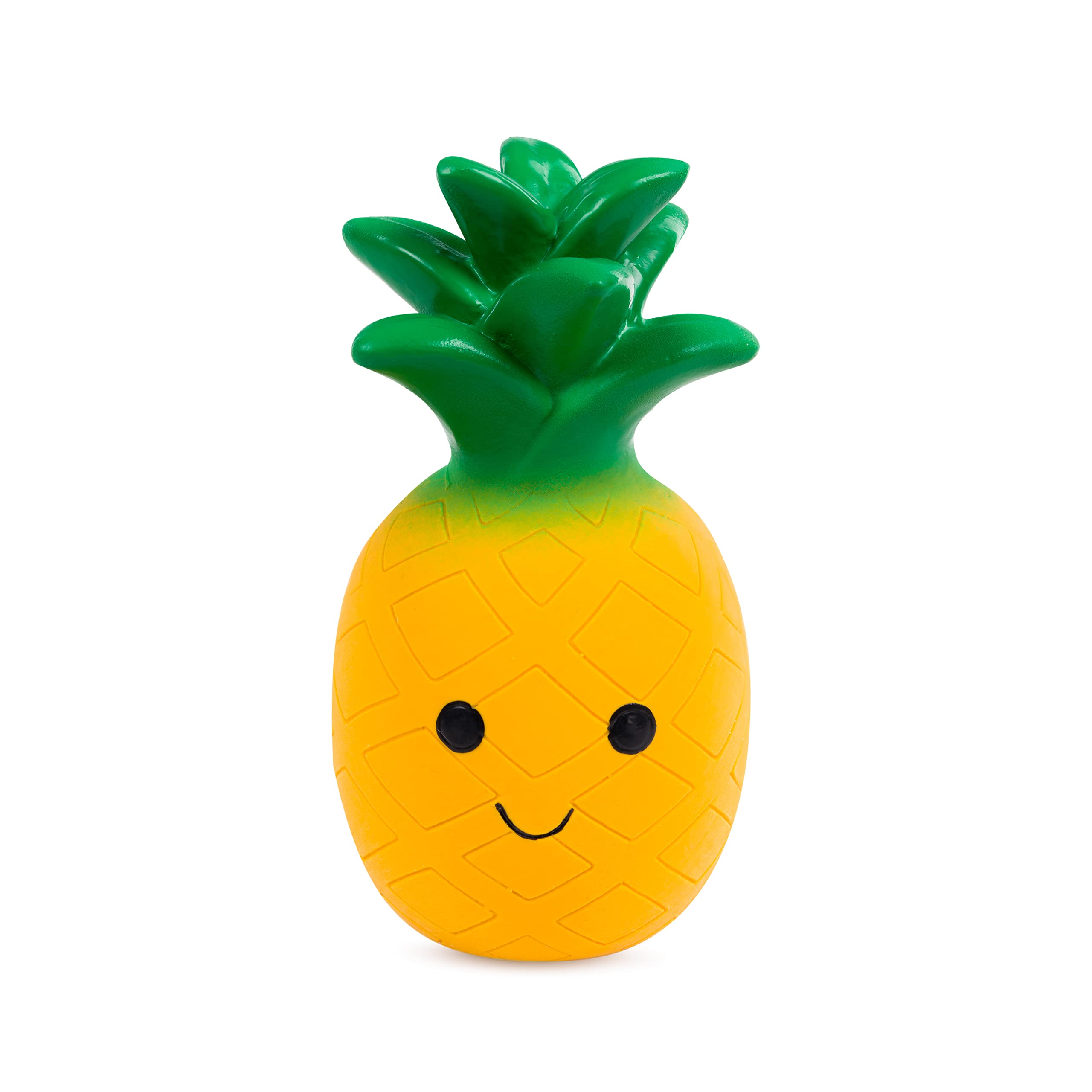 Petface Large Latex Pineapple Soft Chew Dog Toy (Pack of 1)