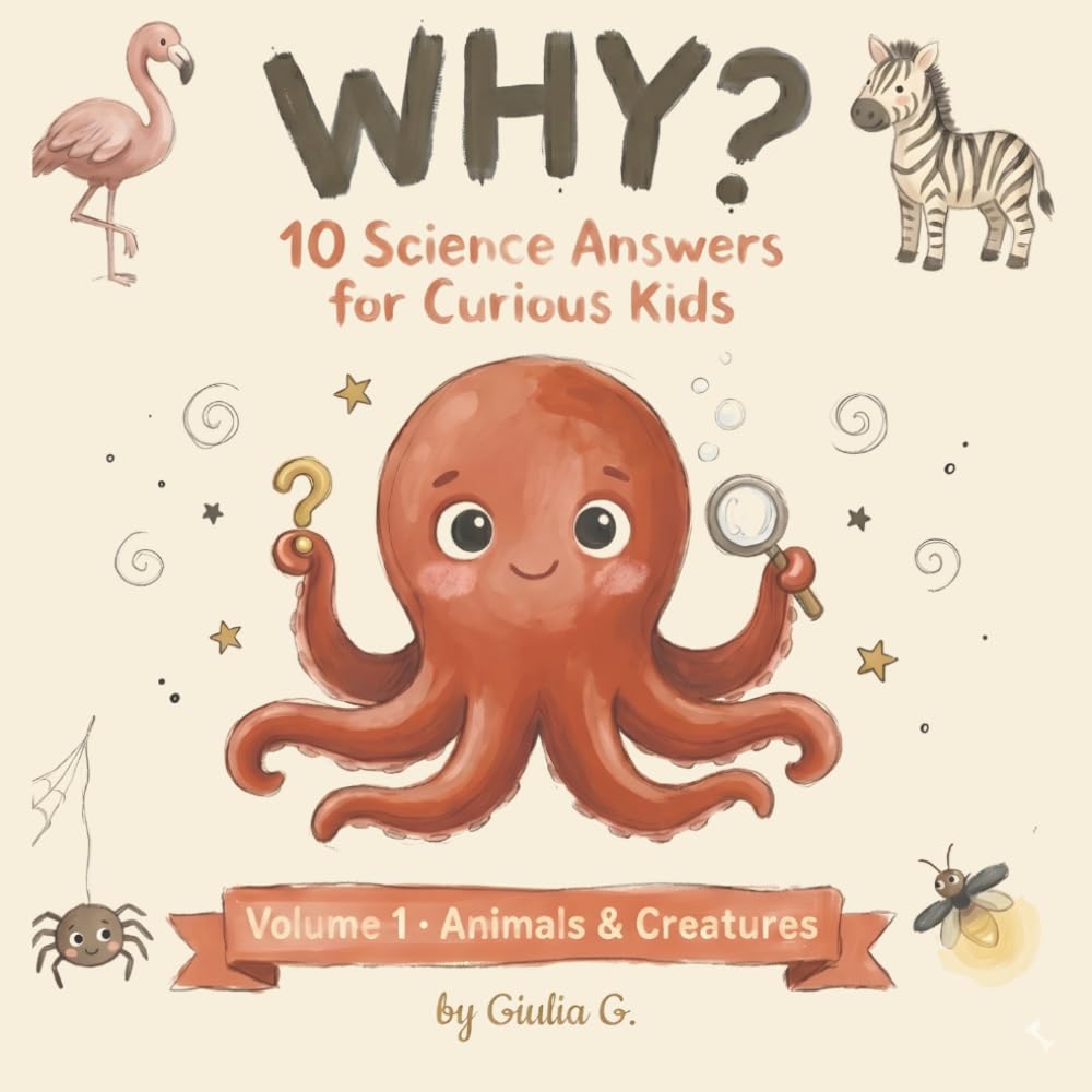 WHY?: Big Animal Mysteries Explained! Fun Science for Curious Kids Ages 4-8: The WHY? Library Volume 1