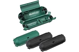 DEWENWILS Christmas Light Outlet Cover, Protect Your Holiday Lights and Cords